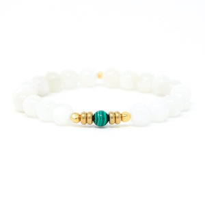 moonstone yoga bracelet, spiritual jewelry
